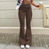Ripped High-rise Butt-up Micro Flared Jeans - ROUTINE FASHION